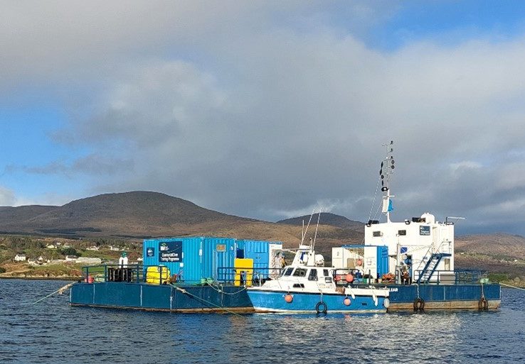BIM Dive Training Barge Castletownbere